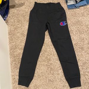 Black  champion sweats